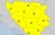 U cijeloj BiH žuti meteoalarm zbog očekivane grmljavine